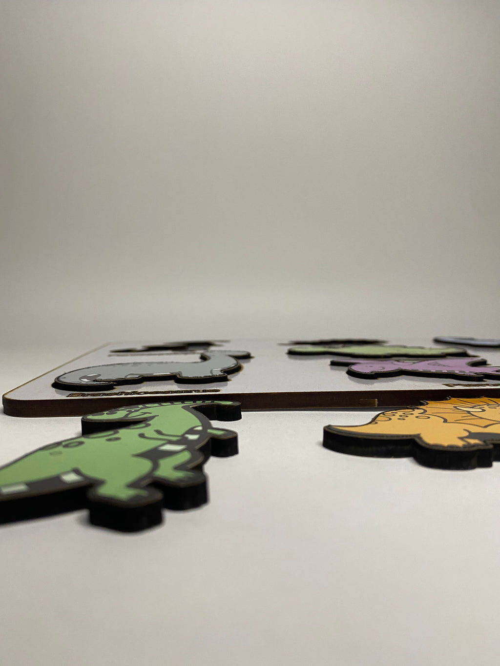 Wooden Dinosaur Board