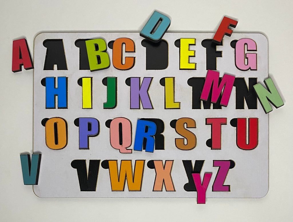 Wooden Letters Board