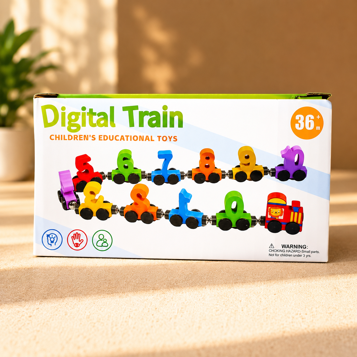 Wooden Digital Train