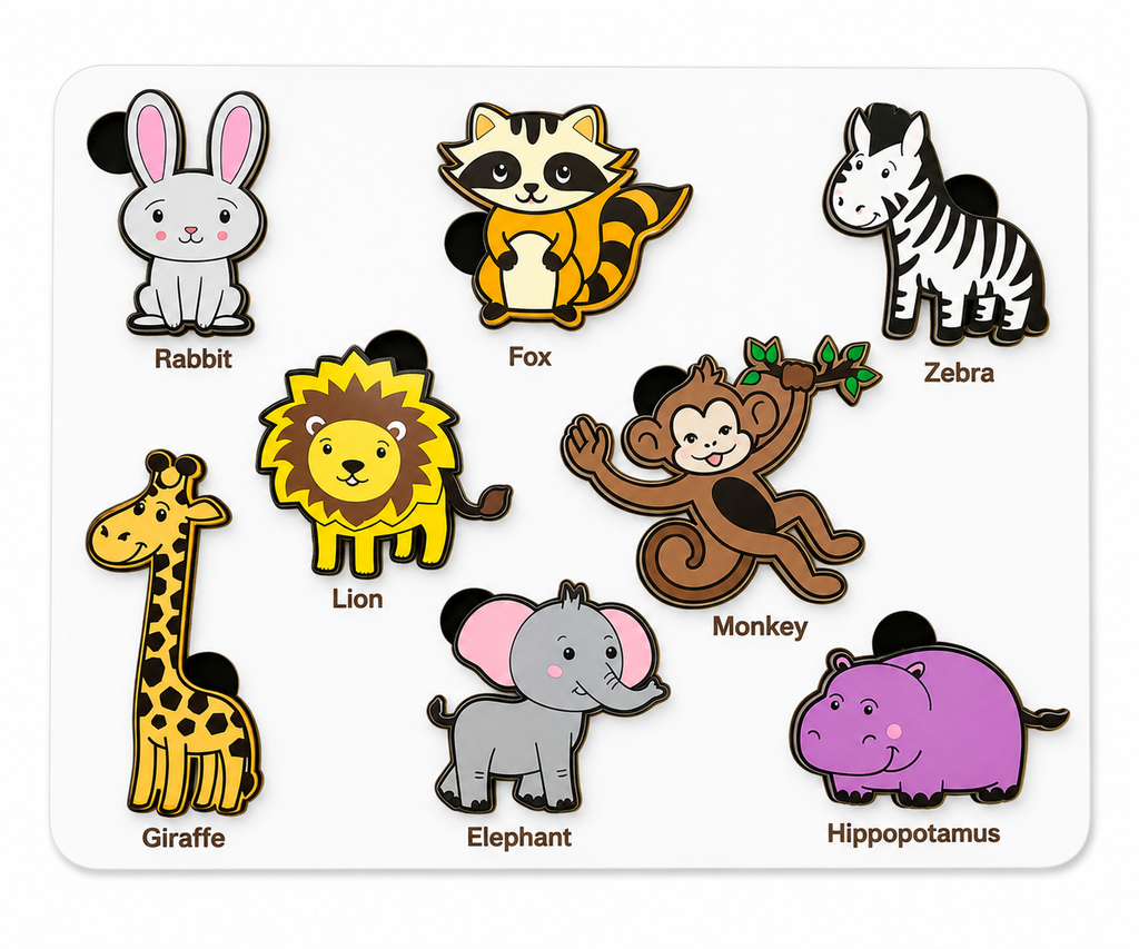 Wooden Animal Board