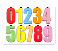 Wooden Number Board