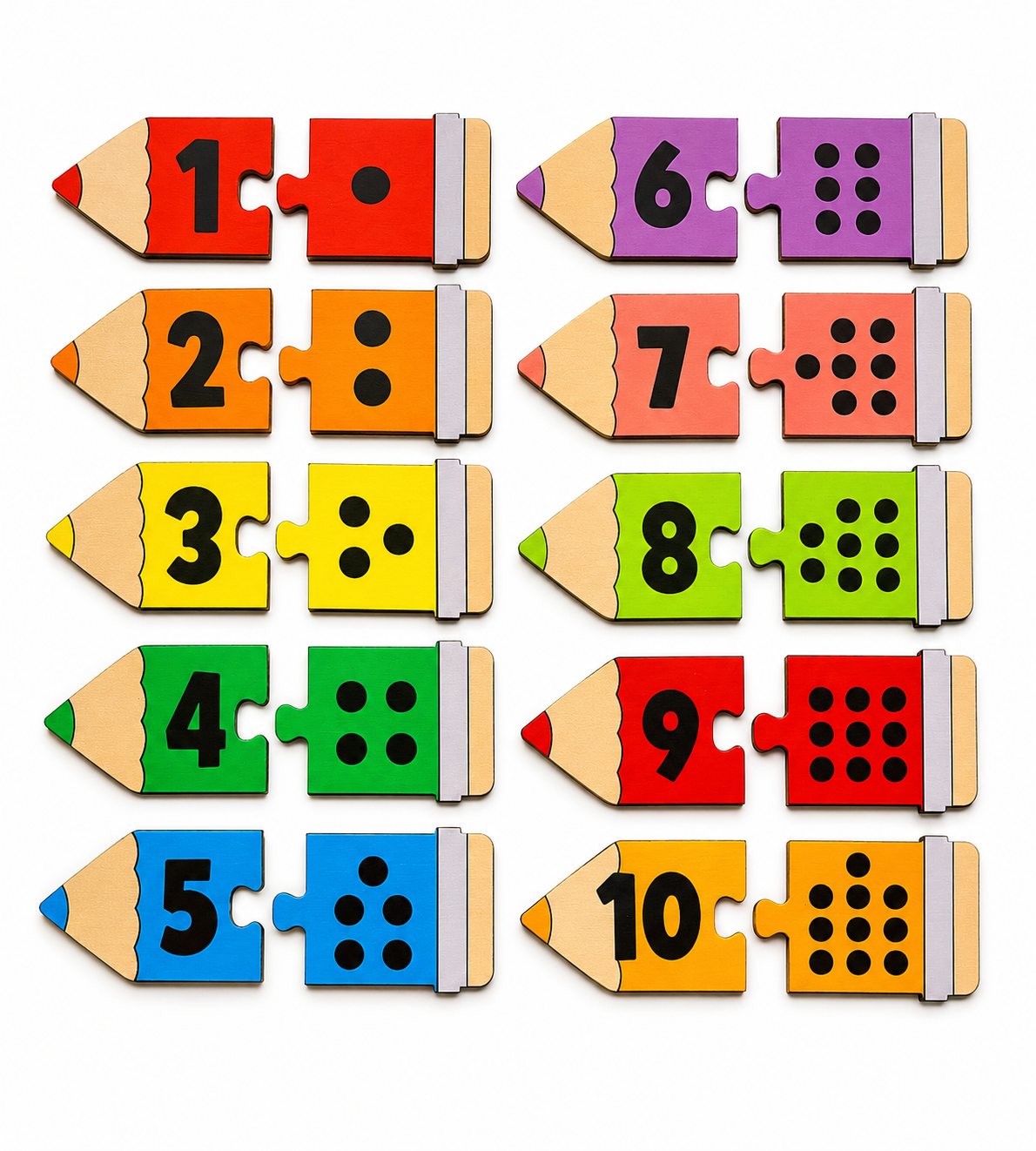 Montessori Number Puzzle