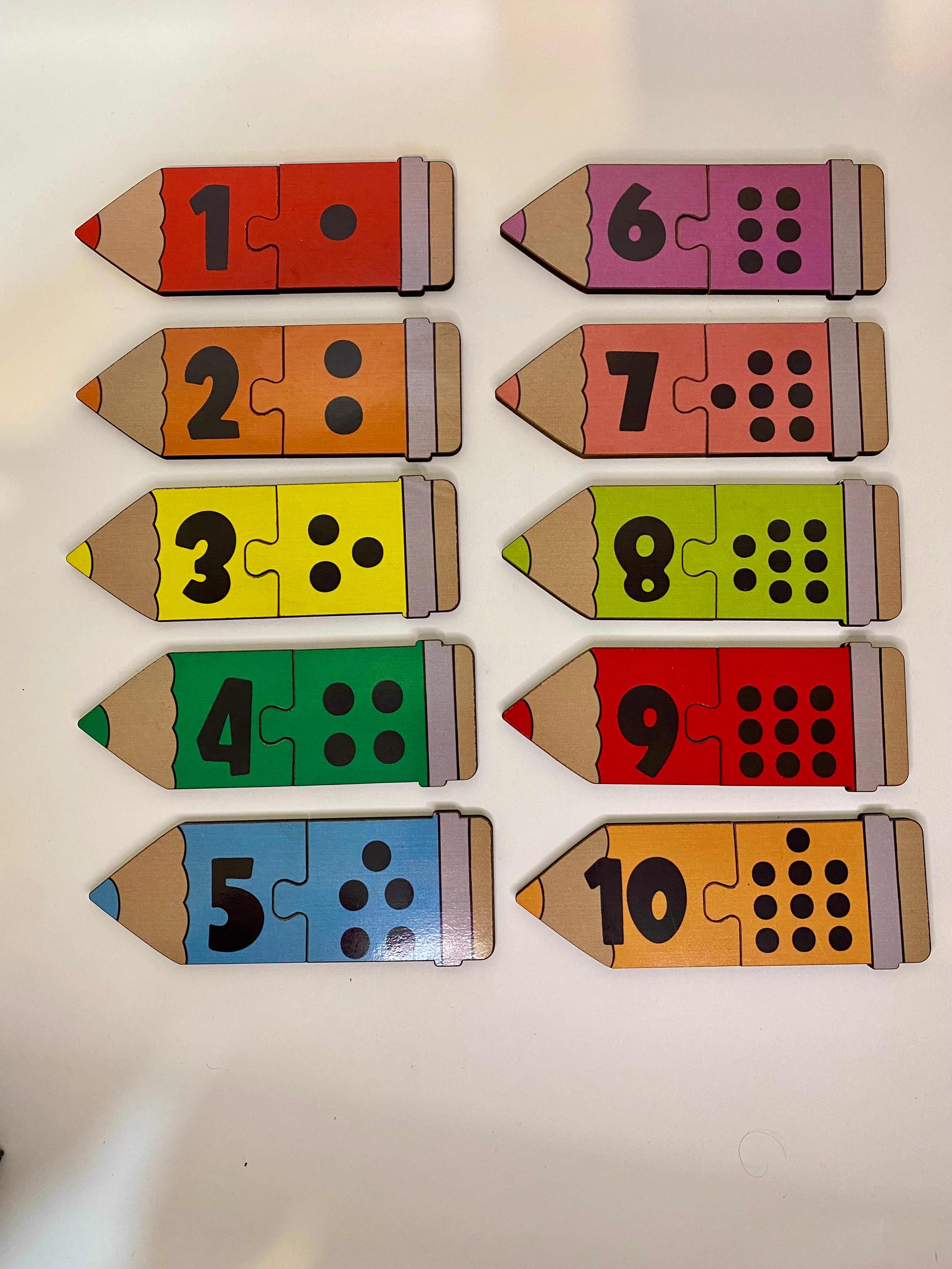 Montessori Number Puzzle
